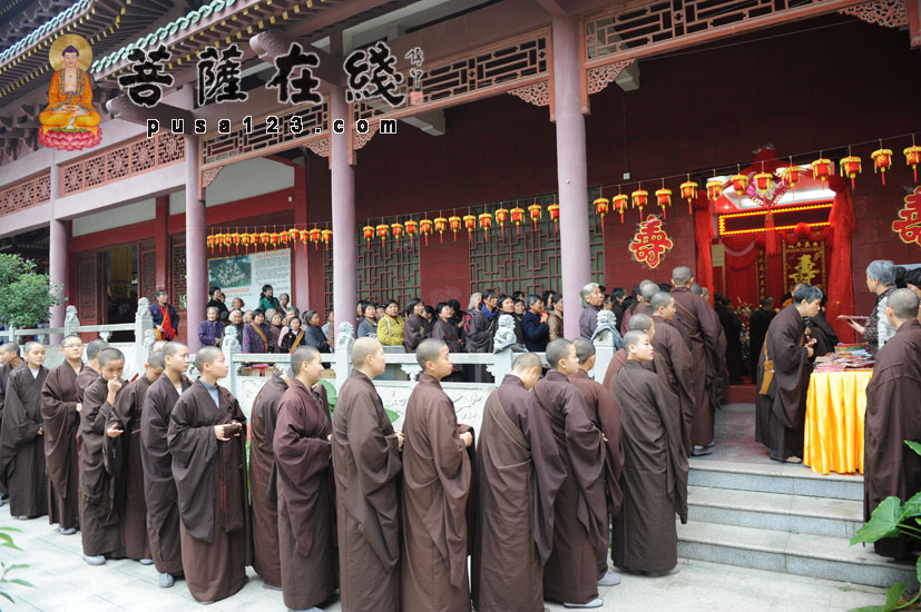 【高清图集】江西大金山寺举行印空长老九十二岁华诞系列活动