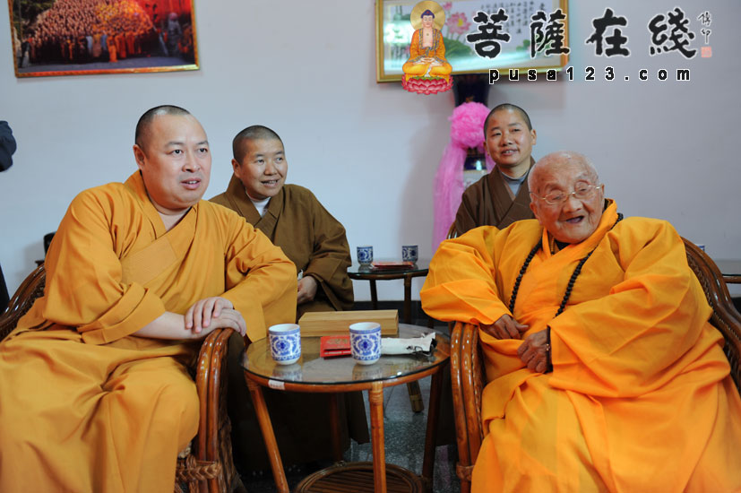 【高清图集】江西大金山寺举行印空长老九十二岁华诞系列活动