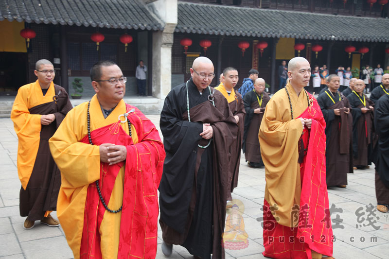 【高清图集】2012年宝华山隆昌寺三坛大戒法会 二坛请