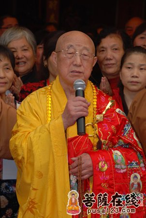 常州天宁禅寺隆重举行松纯长老86周岁华诞