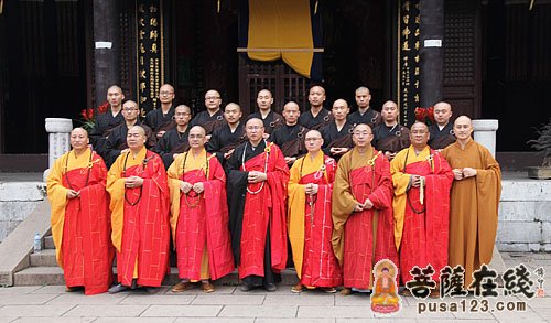 2012年宝华山隆昌寺三坛大戒法会 二坛登坛正授