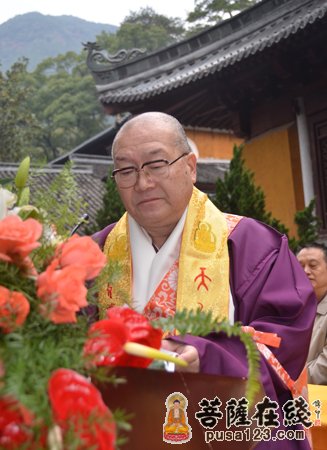 天台山国清寺隆重举行允观大和尚升座庆典法会