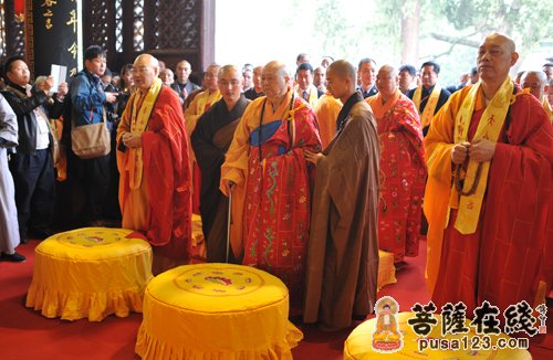 天台山国清寺隆重举行允观大和尚升座庆典法会