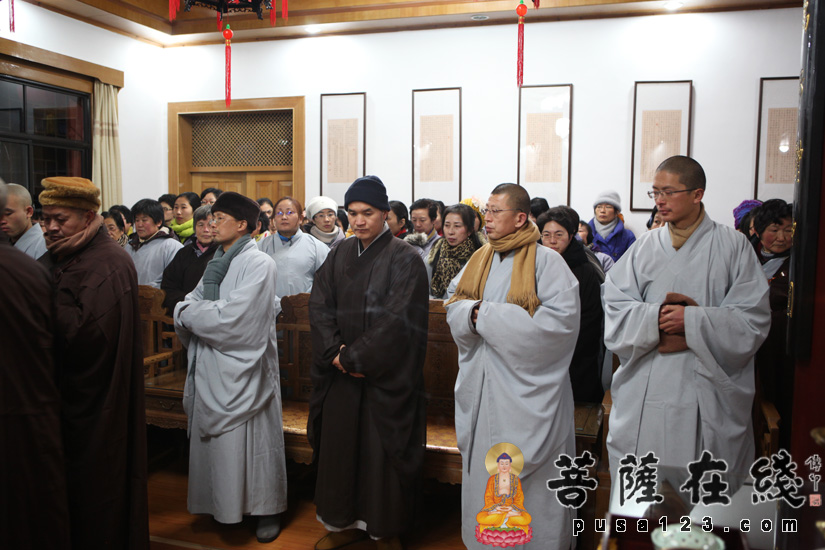 【高清图集】黄梅四祖寺举行第十届禅七法会起七 净慧长老开示