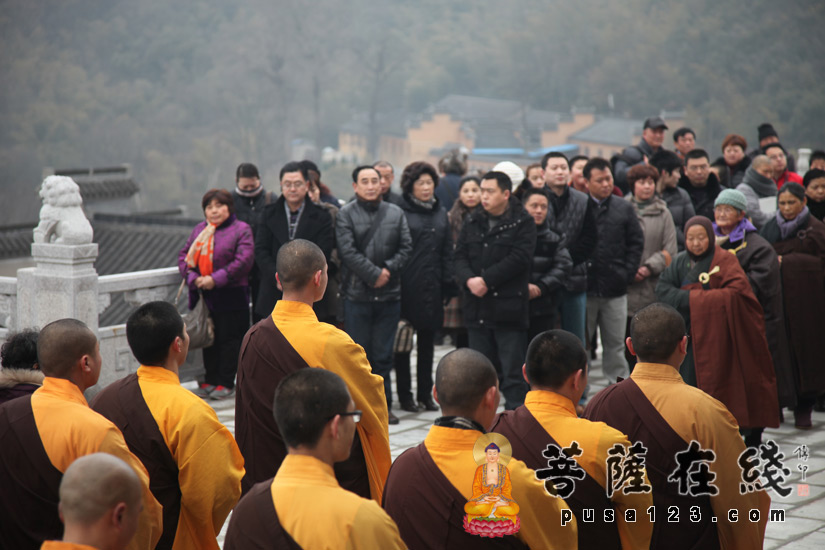 【高清图集】江苏宝华山隆昌寺举行慈舟长老圆寂十周年追思法会