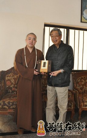 少林寺监院延达法师率明伦书院学员赴印度朝圣游学