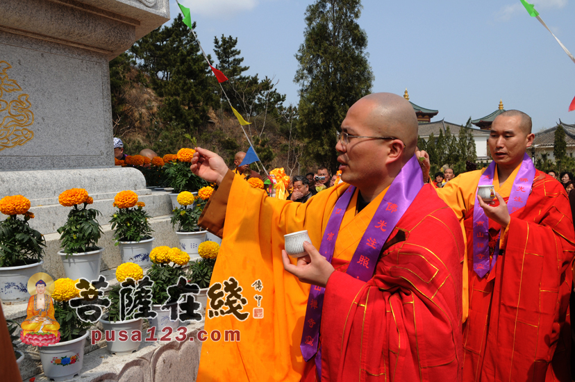 【高清图集】南山大佛开光九周年纪念暨明哲长老舍利入塔法会