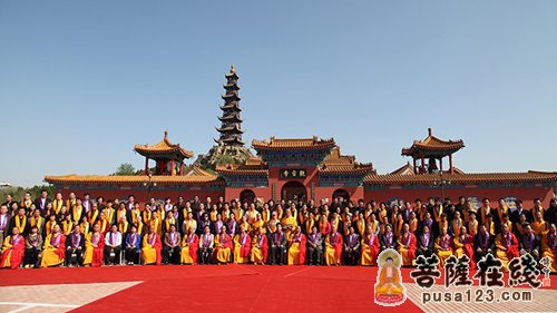 山东东营观音寺落成暨全寺圣像开光法会