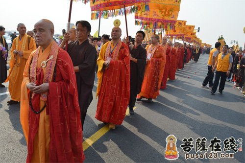 山东东营天宁寺隆重举行寺院落成暨佛像开光法会