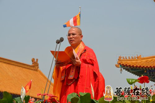 山东东营天宁寺隆重举行寺院落成暨佛像开光法会