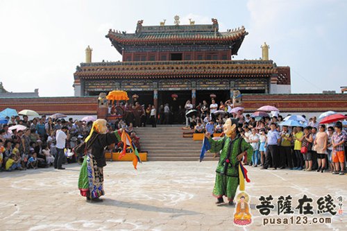 吉祥七月 内蒙古宝堂寺举行一年一度雅尼会