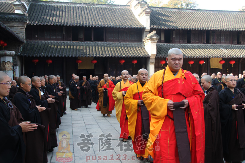 【高清图集】宝华山隆昌寺传授三坛大戒法会第二十天