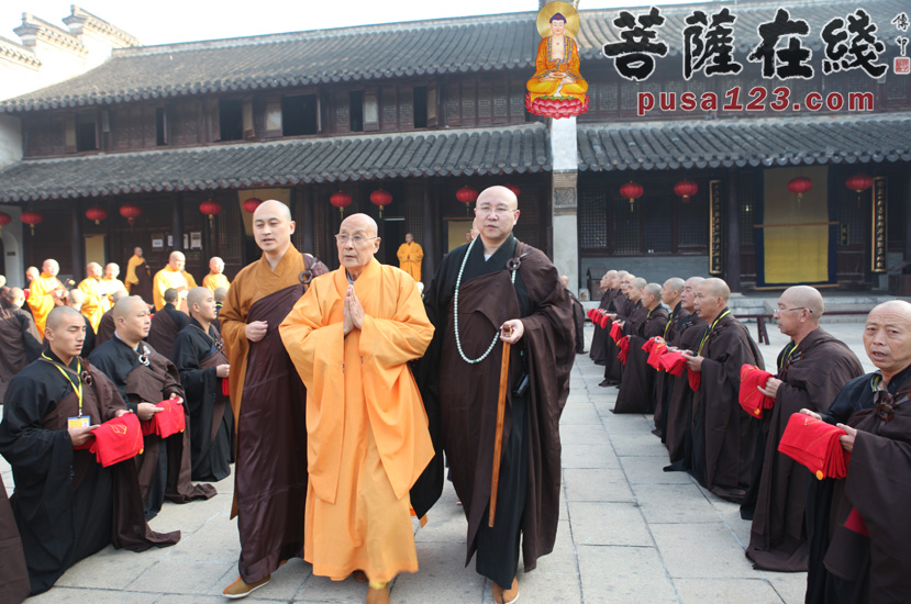 【高清图集】宝华山隆昌寺传授三坛大戒法会第二十天