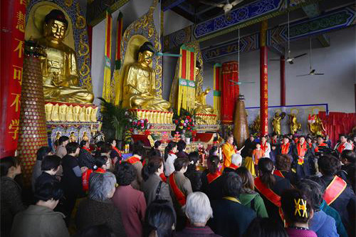 南阳豫山禅寺2014年清明祭祖大典成功举行