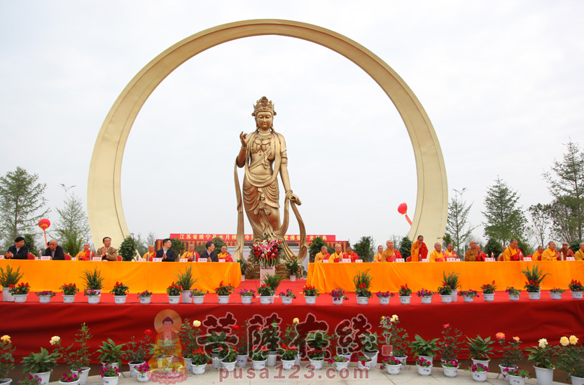 【高清图集】江苏睢宁水月禅寺隆重举行寺院落成暨全堂佛像开光盛典