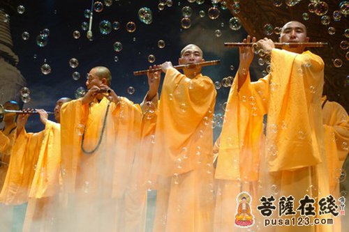 首页 音乐频道 梵呗之声 流传至今的五台山佛教音乐,分为经文