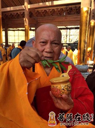 浙江法雨山西佑寺举行大雄宝殿上梁祈福法会