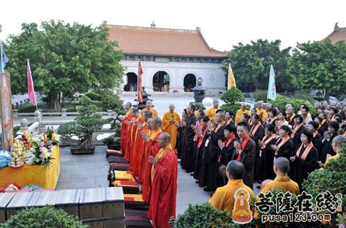 珠海普陀寺水陆法会第六日:七大士瑜伽焰口