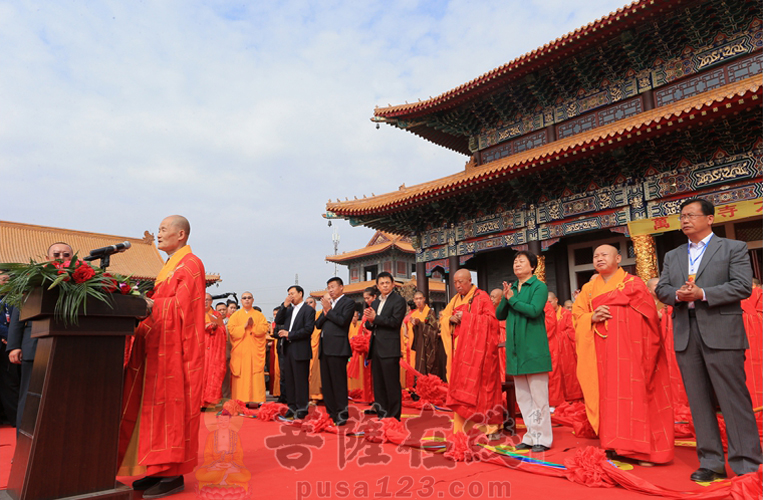 【高清图集】长春万寿寺大雄宝殿落成暨全堂佛像开光法会隆重举行