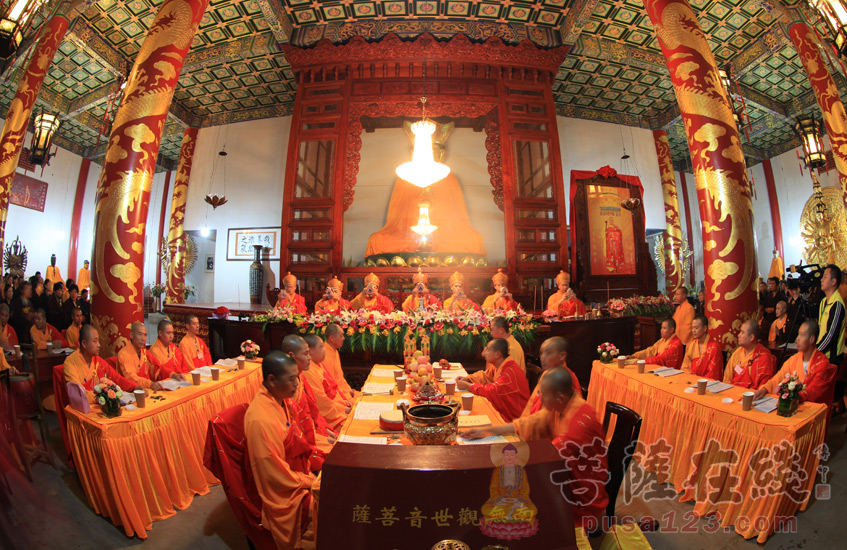 【高清图集】湖北黄梅妙乐禅寺第六届水陆法会第六天