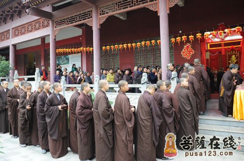 江西大金山寺举行印空长老九十二岁华诞系列活动